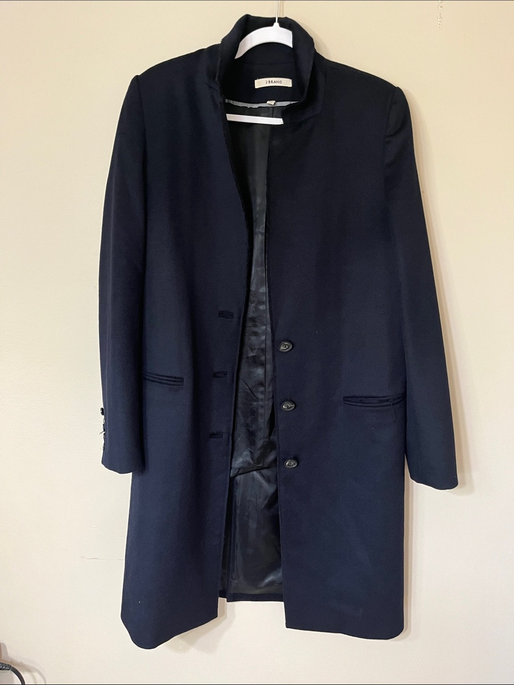 J Brand Navy Women's Pea Coat